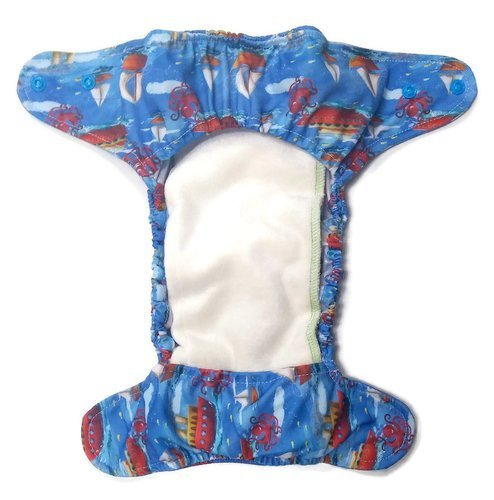 Super absorvente trifold de bambu e algodão - Pupus